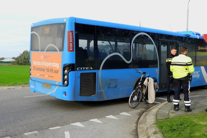Persoon gewond bij aanrijding met lijnbus