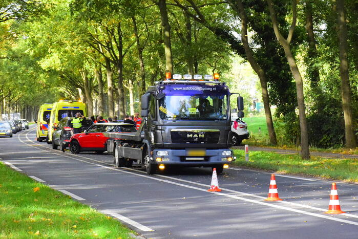 Drie auto's betrokken bij botsing