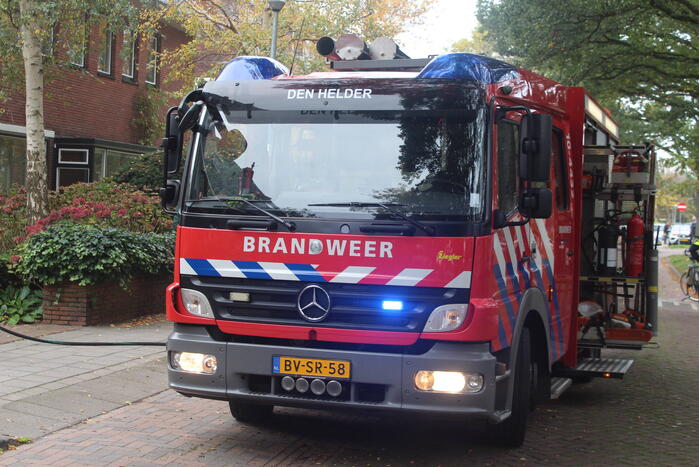 Kortsluiting veroorzaakt brand in woning