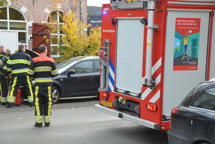 Voertuigbrand snel onder controle