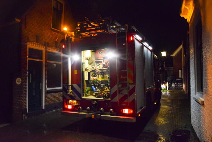 Wateroverlast in woning na zware onweersbui