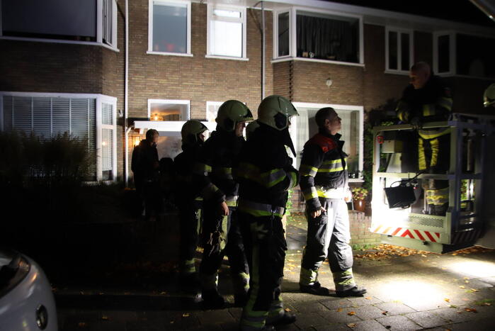 Dak beschadigd na blikseminslag