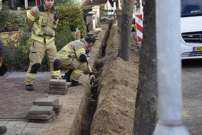 Wederom gasleiding geraakt bij aanleggen van glasvezelkabel