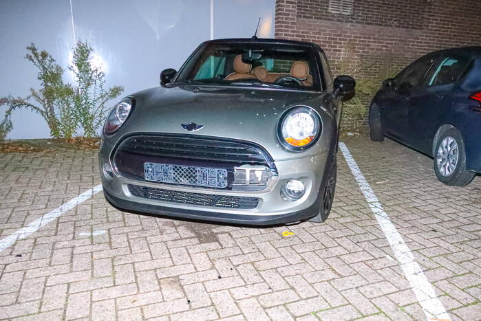 Schade na ruzie op parkeerplaats