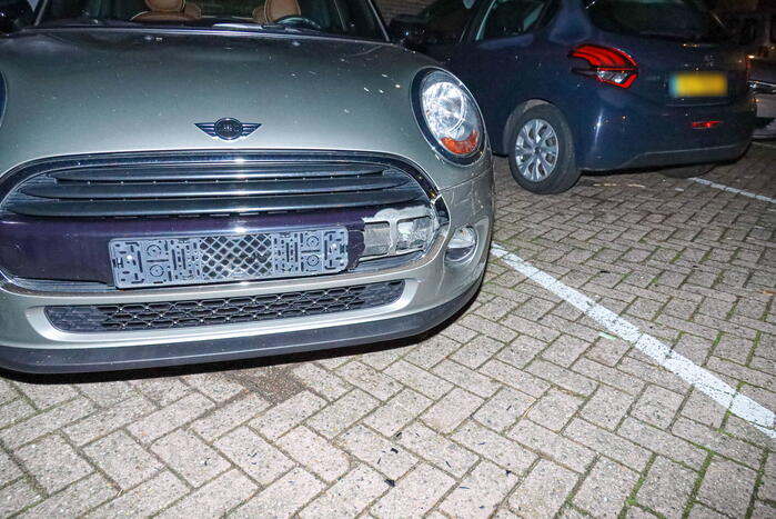 Schade na ruzie op parkeerplaats