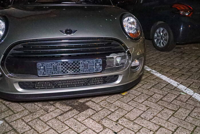 Schade na ruzie op parkeerplaats