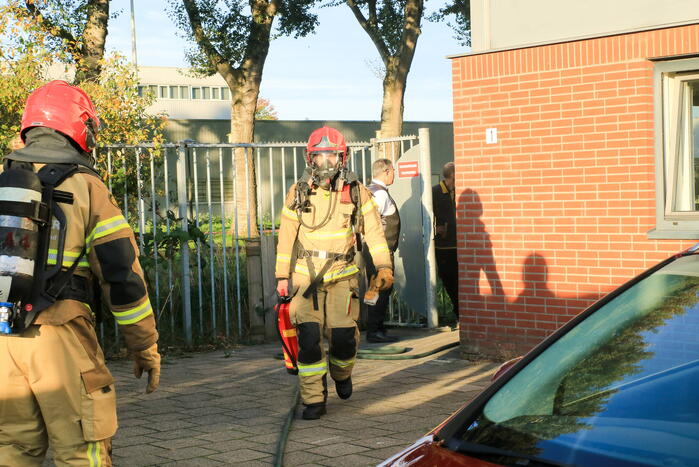 Brand in pand van Praxis bouwmarkt