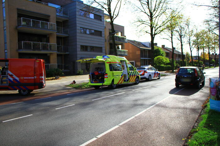 Man zwaargewond na val van fiets
