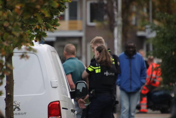 Veel politie op de been na incident