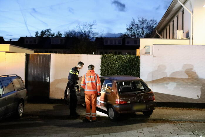 Dubbele botsing door oudere bestuurder