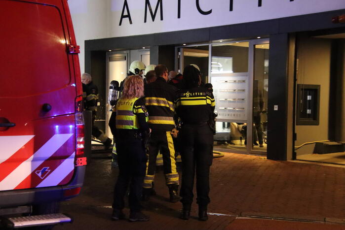 Brandweer ingezet bij rookontwikkeling in gebouw