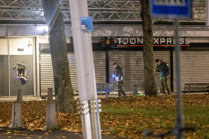 Forse schade na plofkraak op pinautomaat