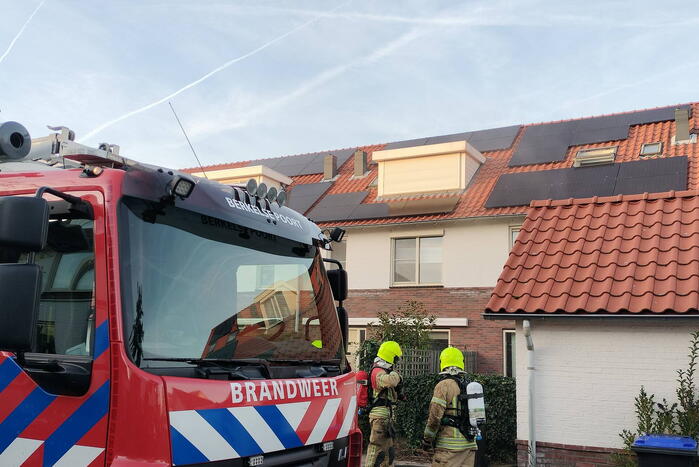 Rookontwikkeling bij brand in woning