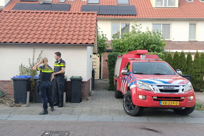 Rookontwikkeling bij brand in woning