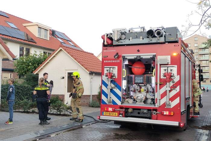 Rookontwikkeling bij brand in woning
