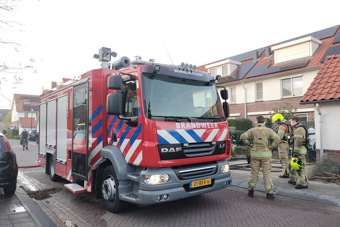 Rookontwikkeling bij brand in woning