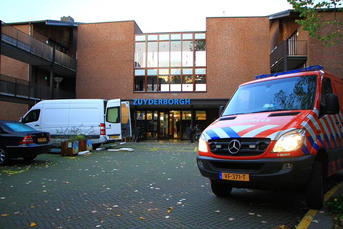 Brandende CS-kabel zorgt voor rook
