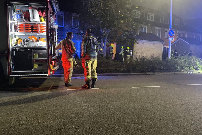 Brand in keuken snel geblust