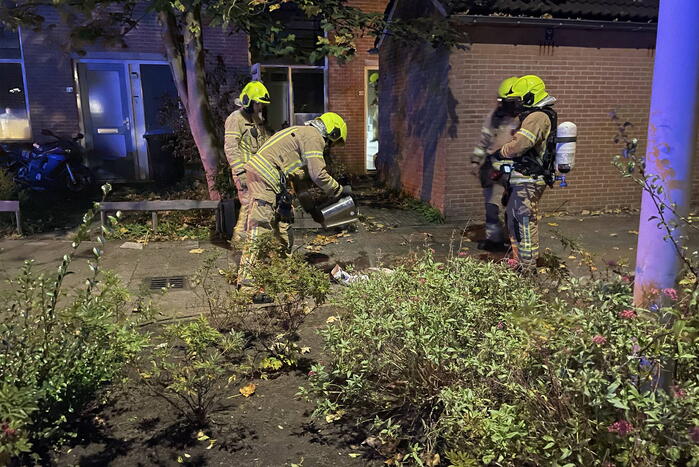 Brand in keuken snel geblust