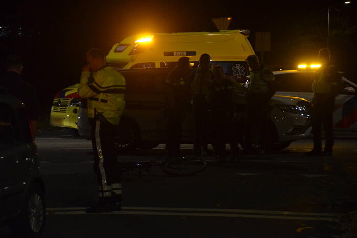 Fietser aangereden op oversteekplaats