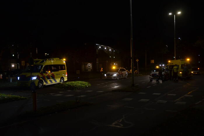 Fietser aangereden op oversteekplaats