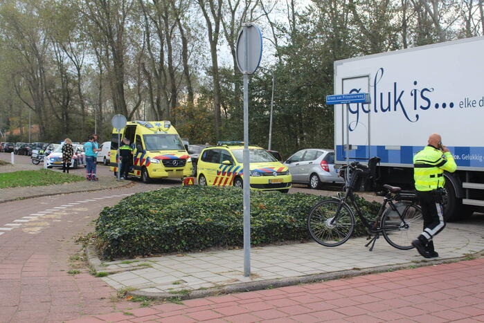 Kind gewond bij aanrijding met vrachtwagen