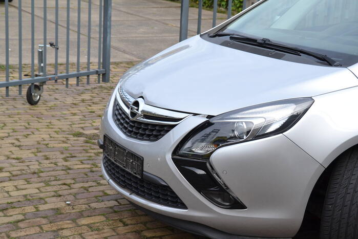 Materiele schade bij kop-staart aanrijding