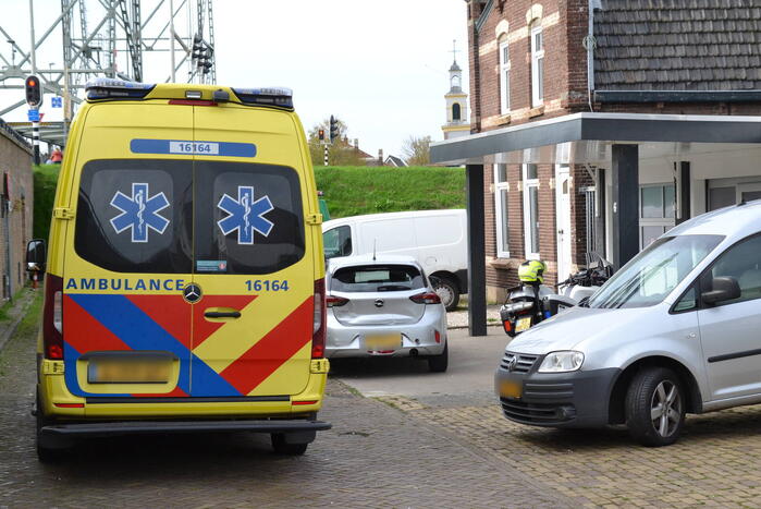 Materiele schade bij kop-staart aanrijding