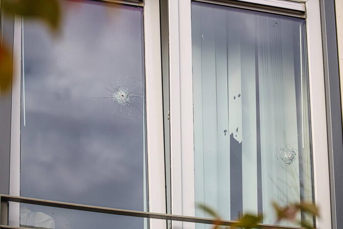 Woning meerdere keren beschoten