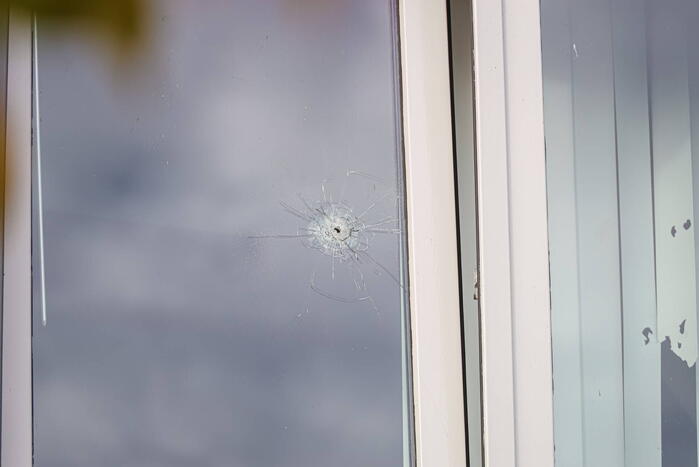 Woning meerdere keren beschoten