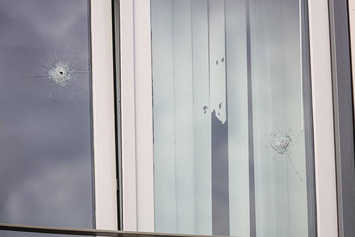 Woning meerdere keren beschoten