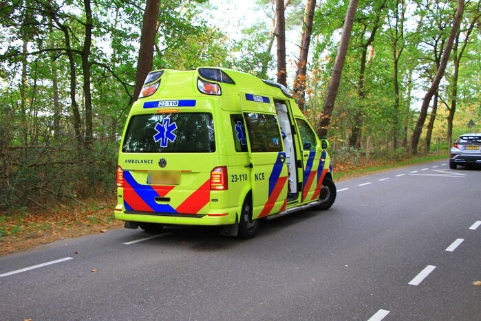 Wielrenner gewond na val