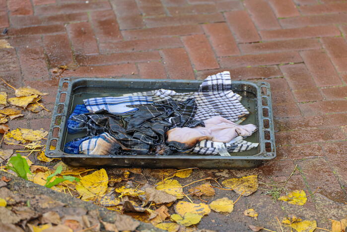 Brand in keuken van woning snel geblust