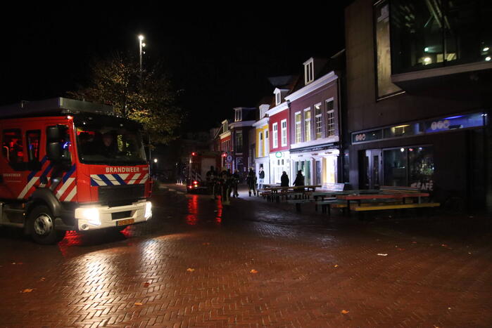 Pand geventileerd na brand