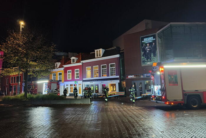 Pand geventileerd na brand