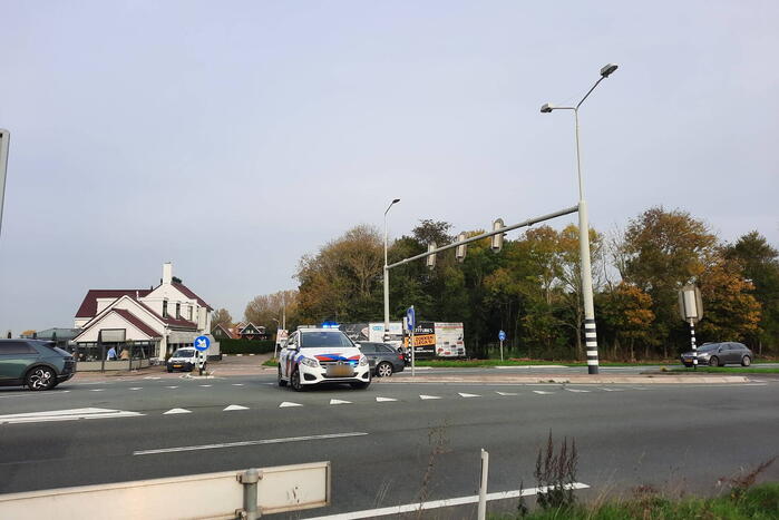 Fietser zwaargewond bij aanrijding