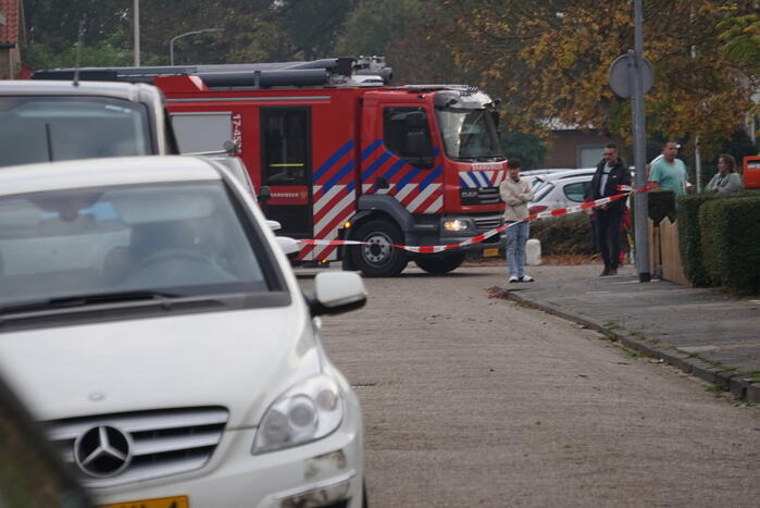 Kruipruimte loopt vol gas, meerdere woningen ontruimd