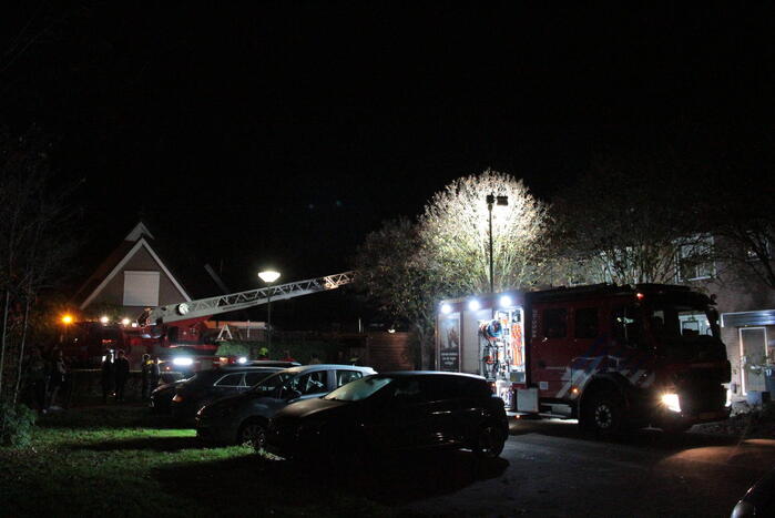 Schoorsteenbrand snel onder controle