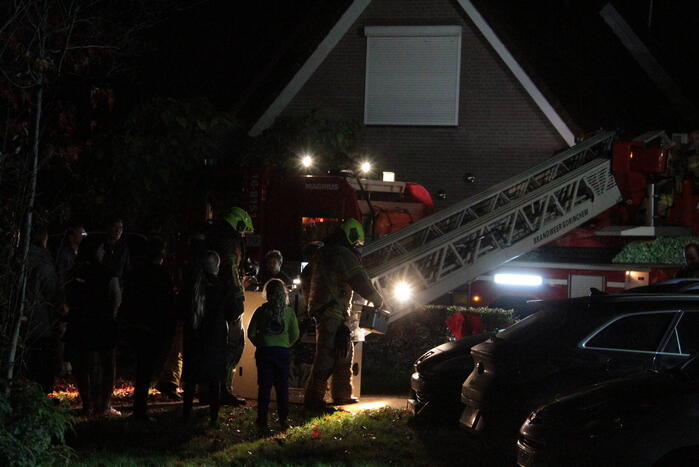 Schoorsteenbrand snel onder controle