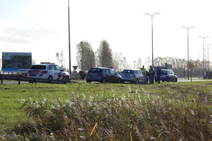 Materiele schade bij kop-staart aanrijding