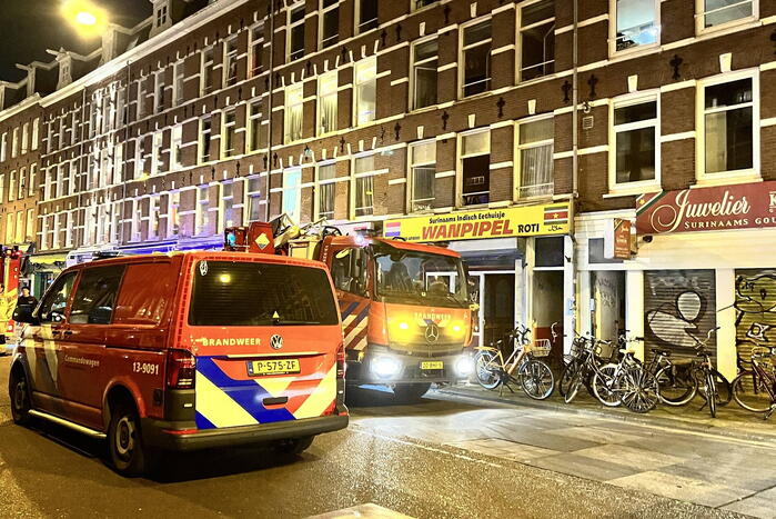 Brand in meterkast zeven mensen ademen rook in