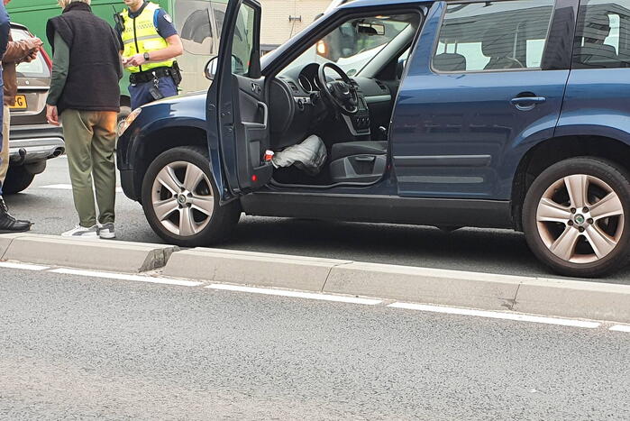 Aanrijding tussen twee voertuigen