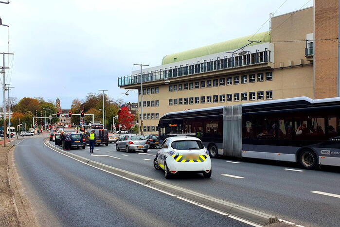 Aanrijding tussen twee voertuigen