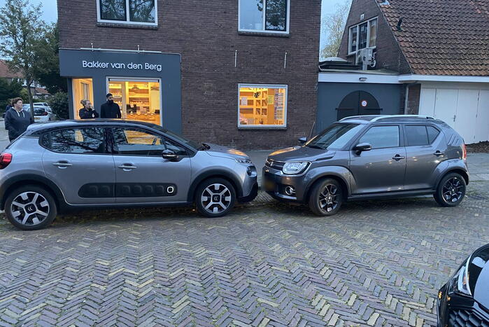 Bestuurster werd onwel en veroorzaakt aanrijding