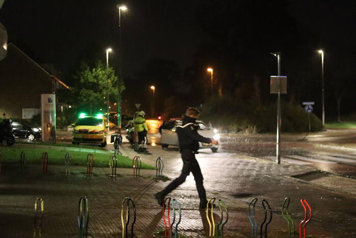 Fietser gewond bij aanrijding met auto