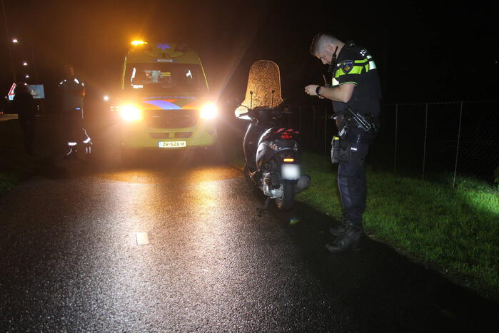 Voetganger vlucht na aanrijding