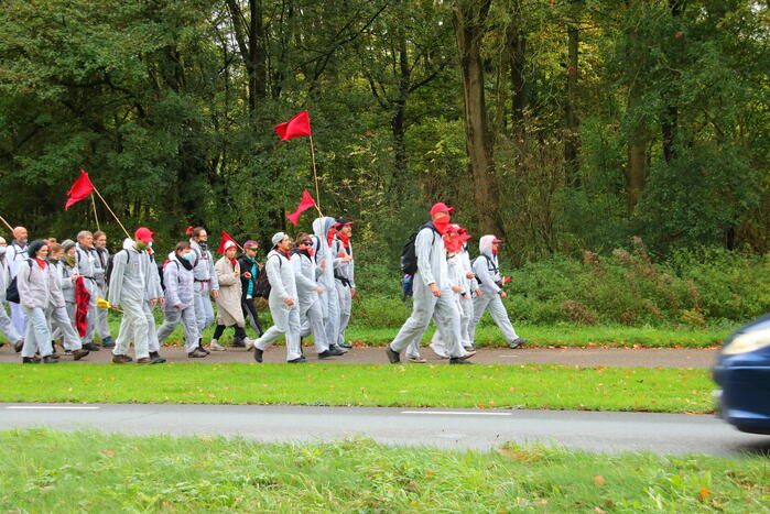 Demonstratie in het Bloesempark