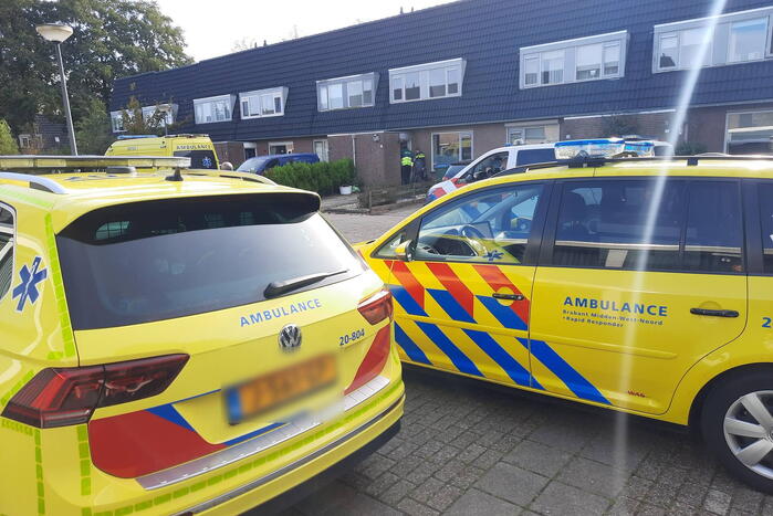 Traumateam assisteert ambulancedienst
