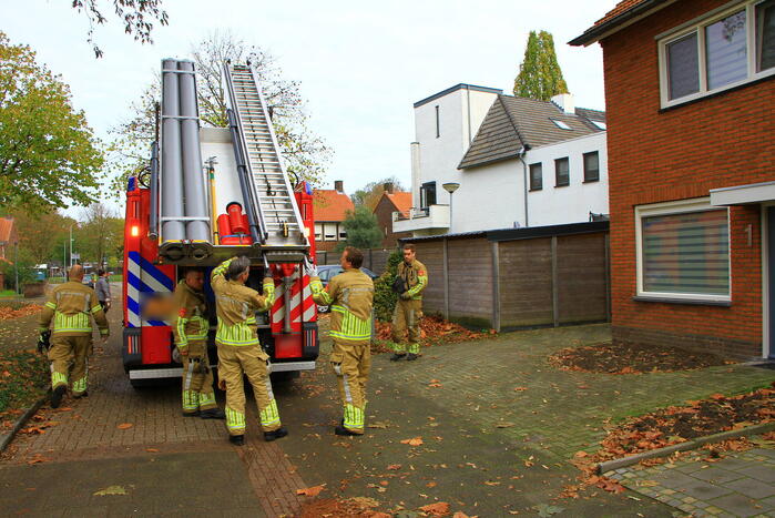 Merel bevrijdt door brandweer