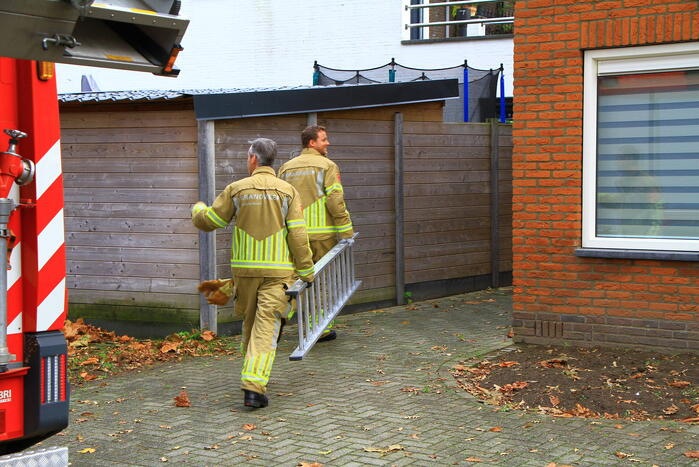 Merel bevrijdt door brandweer
